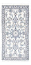 Alfombra persa - Nain - 141 x 67 cm - crema