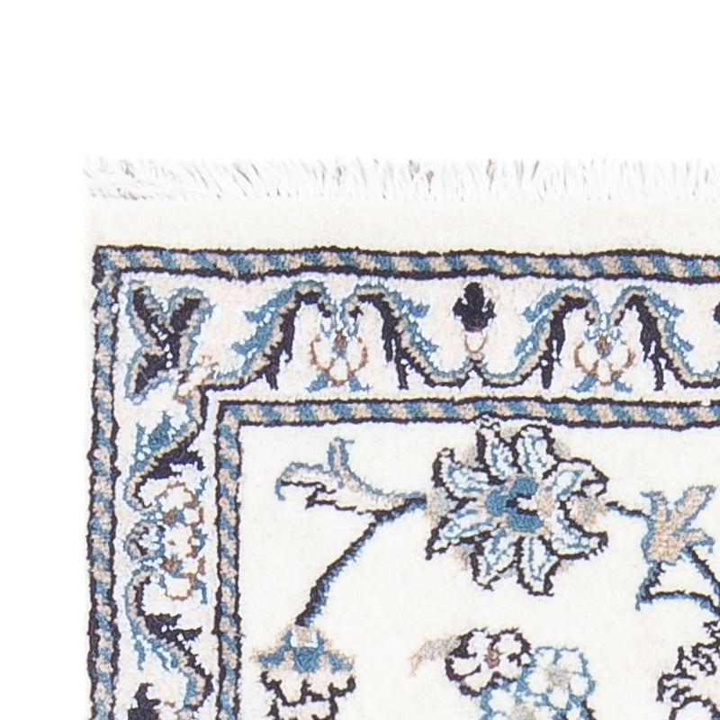 Alfombra persa - Nain - 141 x 67 cm - crema