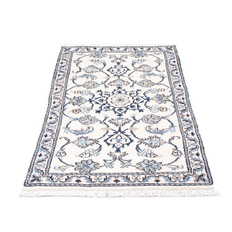 Alfombra persa - Nain - 141 x 67 cm - crema