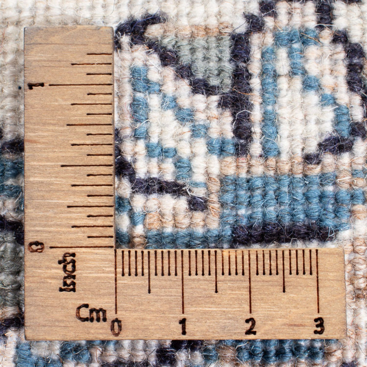 Alfombra persa - Nain - 141 x 67 cm - crema