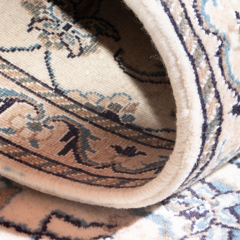 Alfombra persa - Nain - 137 x 89 cm - crema