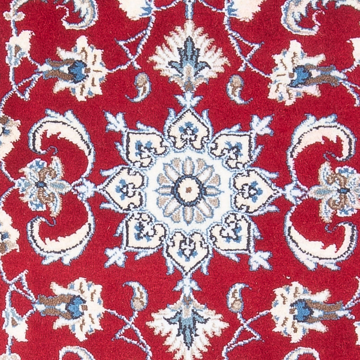 Alfombra persa - Nain - 137 x 71 cm - rojo
