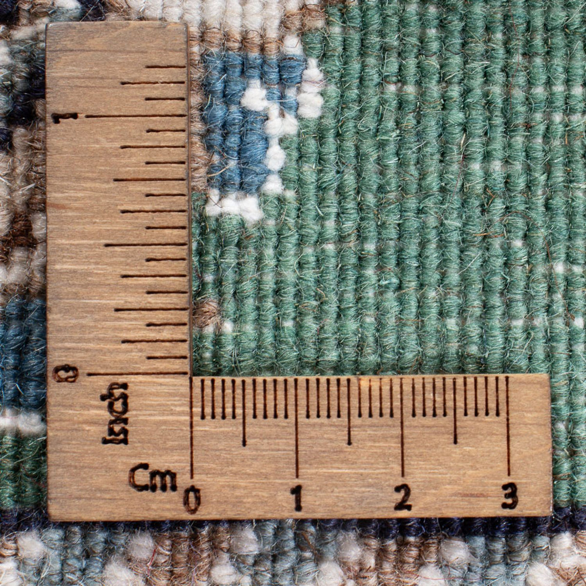Alfombra persa - Nain - 141 x 68 cm - verde