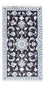 Alfombra persa - Nain - 134 x 70 cm - azul oscuro