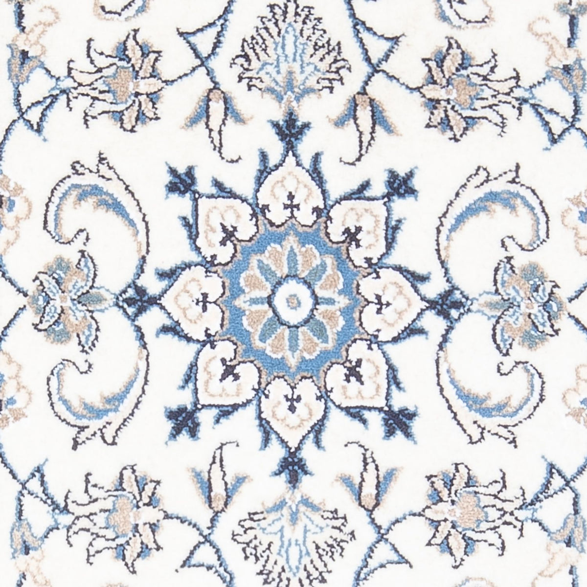 Alfombra persa - Nain - 146 x 67 cm - crema