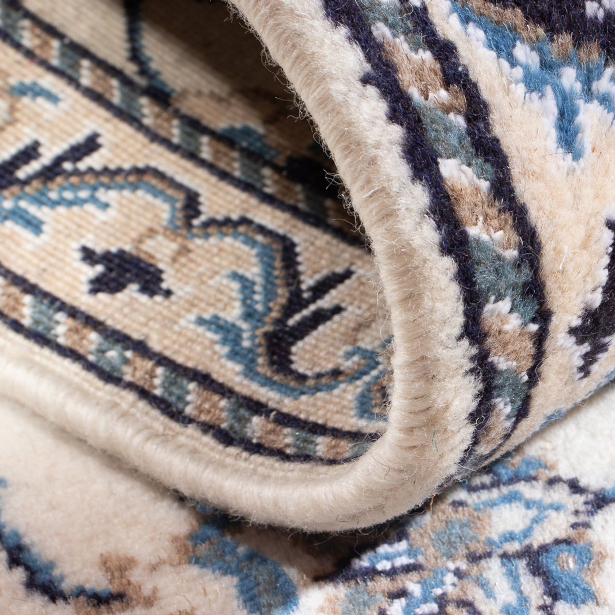 Alfombra persa - Nain - 146 x 67 cm - crema