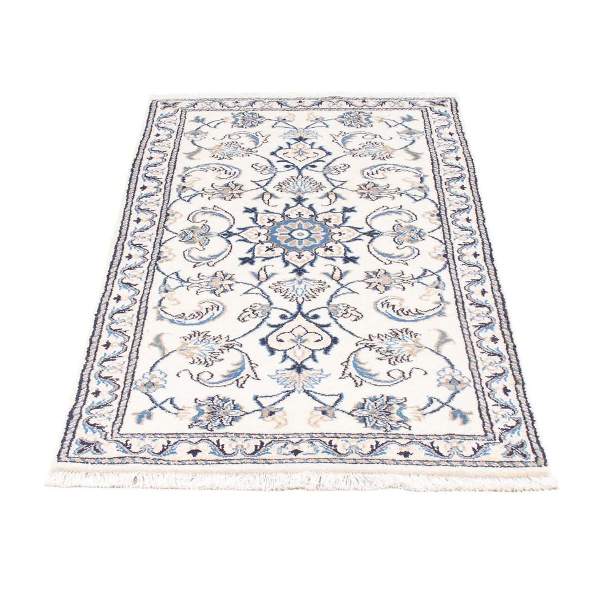 Alfombra persa - Nain - 146 x 67 cm - crema