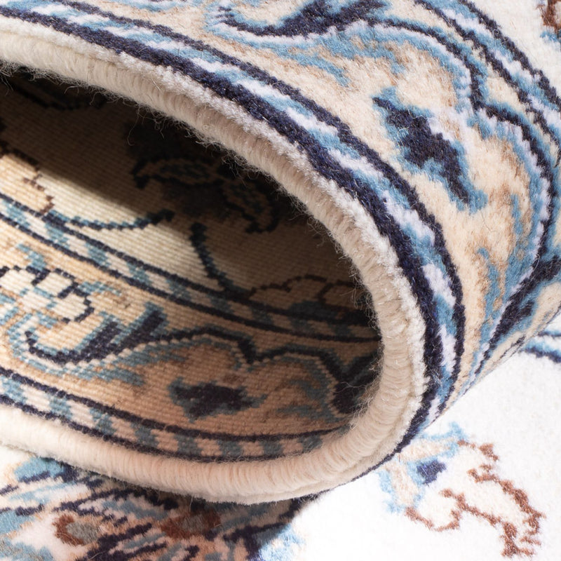 Alfombra persa - Nain - 137 x 68 cm - crema