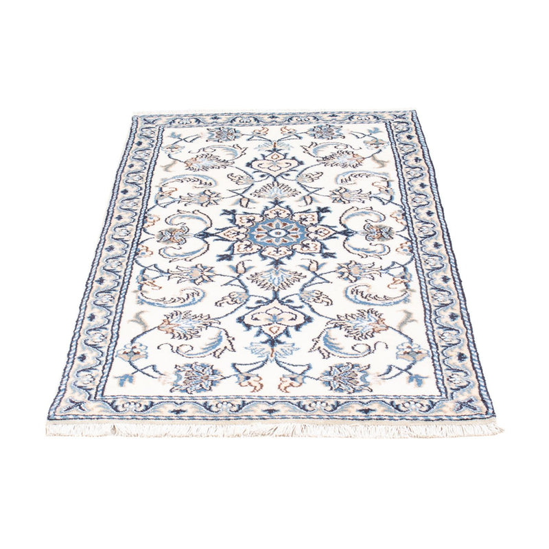 Alfombra persa - Nain - 137 x 68 cm - crema