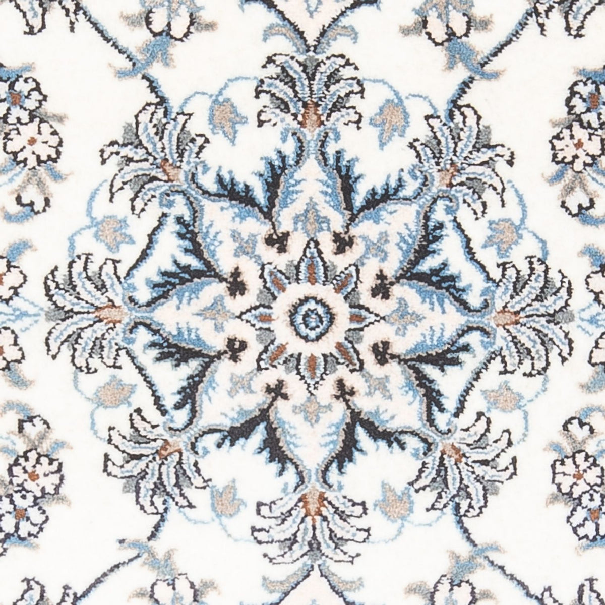 Alfombra persa - Nain - 140 x 86 cm - crema