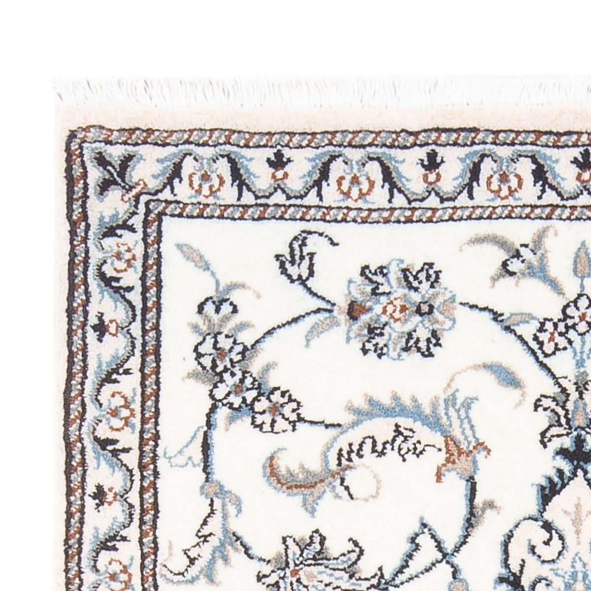 Alfombra persa - Nain - 140 x 86 cm - crema