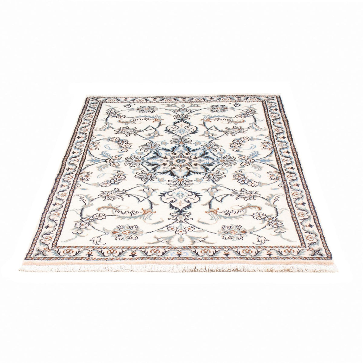 Alfombra persa - Nain - 140 x 86 cm - crema