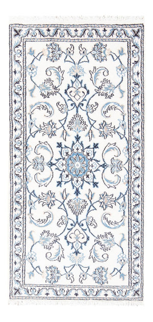 Alfombra persa - Nain - 140 x 68 cm - crema