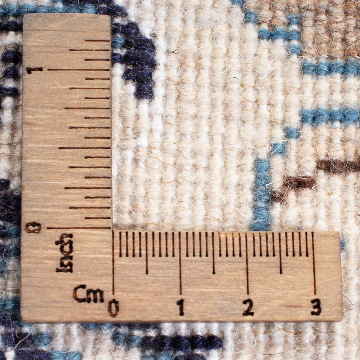 Alfombra persa - Nain - 301 x 197 cm - azul oscuro