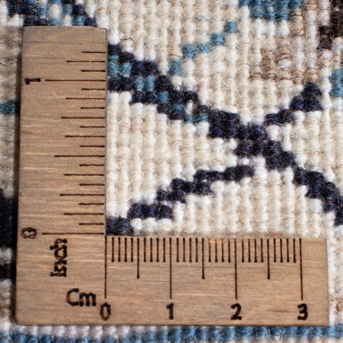 Alfombra persa - Nain - 293 x 194 cm - azul oscuro