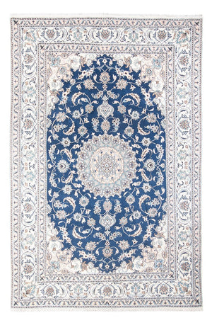 Alfombra persa - Nain - 302 x 195 cm - azul