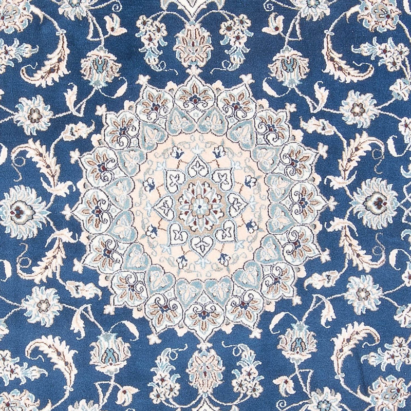 Alfombra persa - Nain - 302 x 195 cm - azul