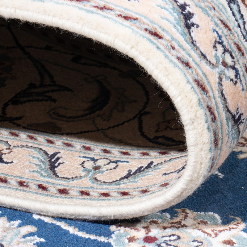 Alfombra persa - Nain - 302 x 195 cm - azul