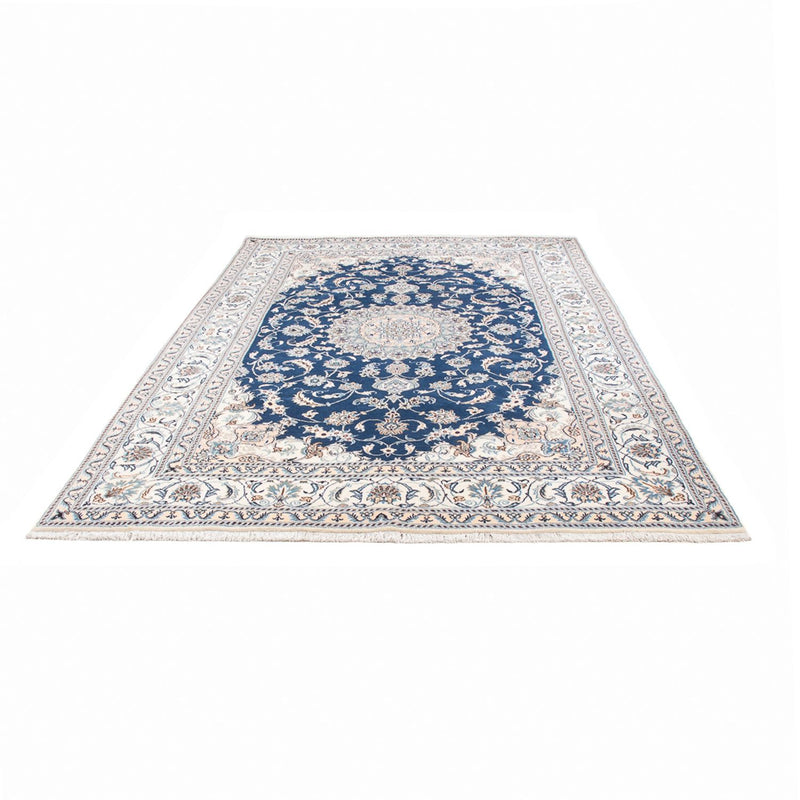 Alfombra persa - Nain - 302 x 195 cm - azul