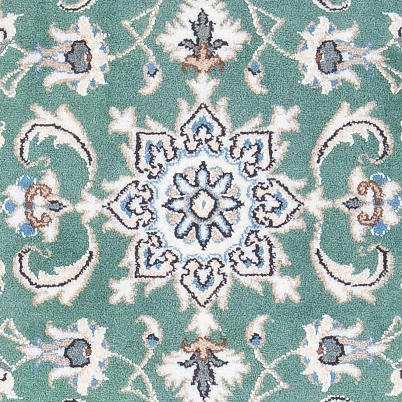 Alfombra persa - Nain - 138 x 66 cm - verde