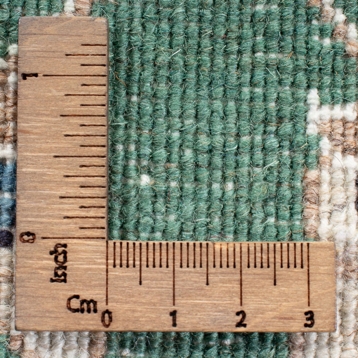 Alfombra persa - Nain - 138 x 66 cm - verde