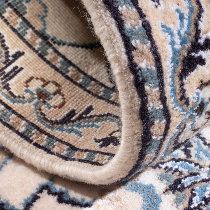 Alfombra persa - Nain - 138 x 68 cm - crema