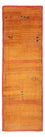 Alfombra de pasillo Alfombra Gabbeh - Persa - 258 x 85 cm - naranja