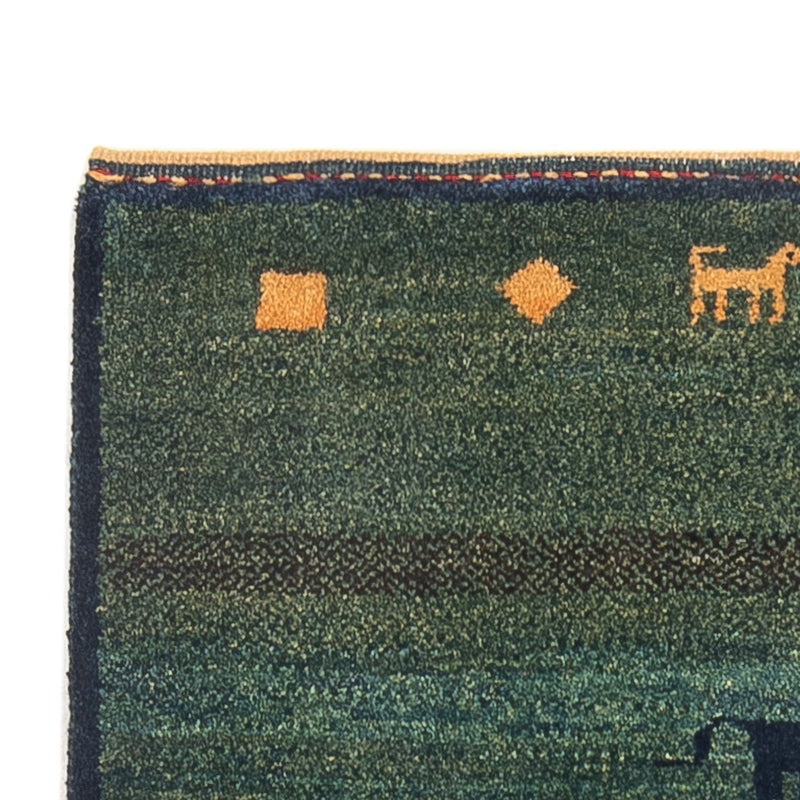 Alfombra de pasillo Alfombra Gabbeh - Persa - 195 x 87 cm - multicolor