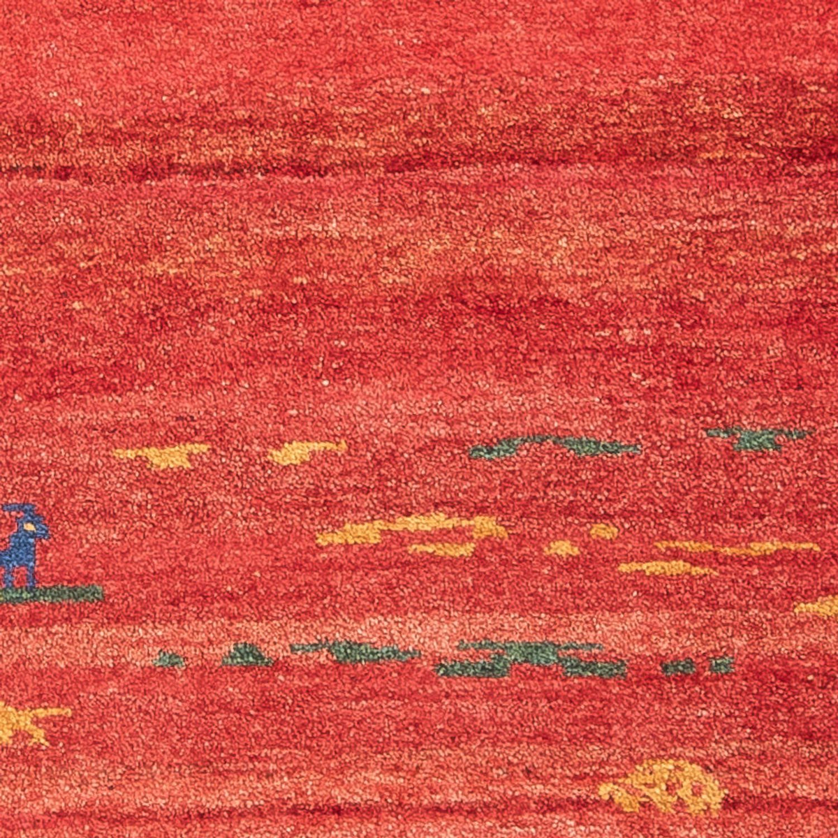 Alfombra de pasillo Alfombra Gabbeh - Persa - 235 x 75 cm - multicolor