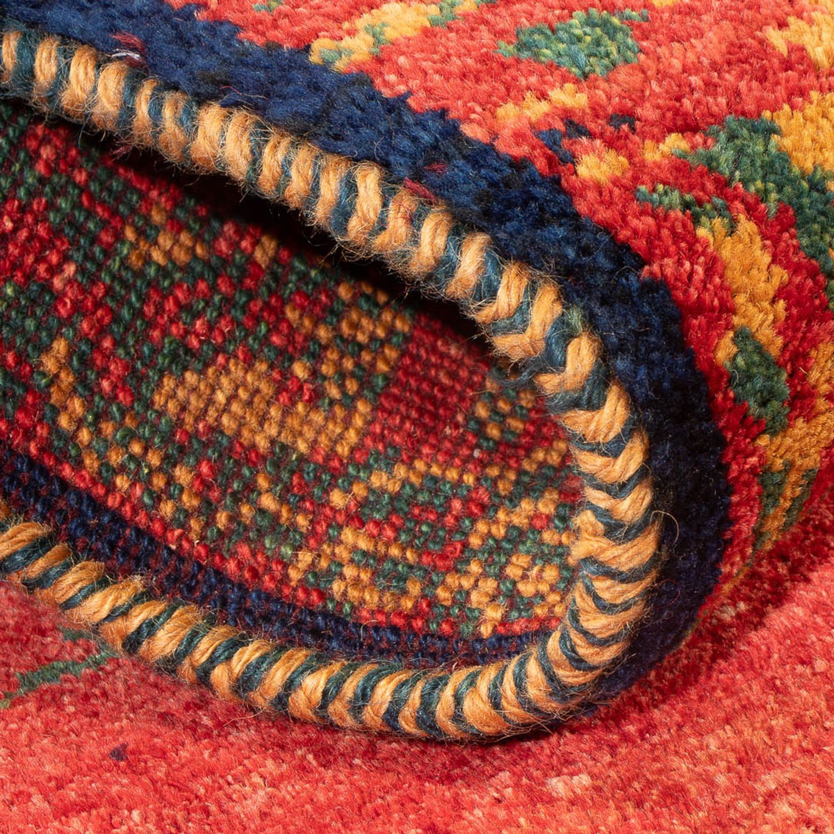 Alfombra de pasillo Alfombra Gabbeh - Persa - 235 x 75 cm - multicolor