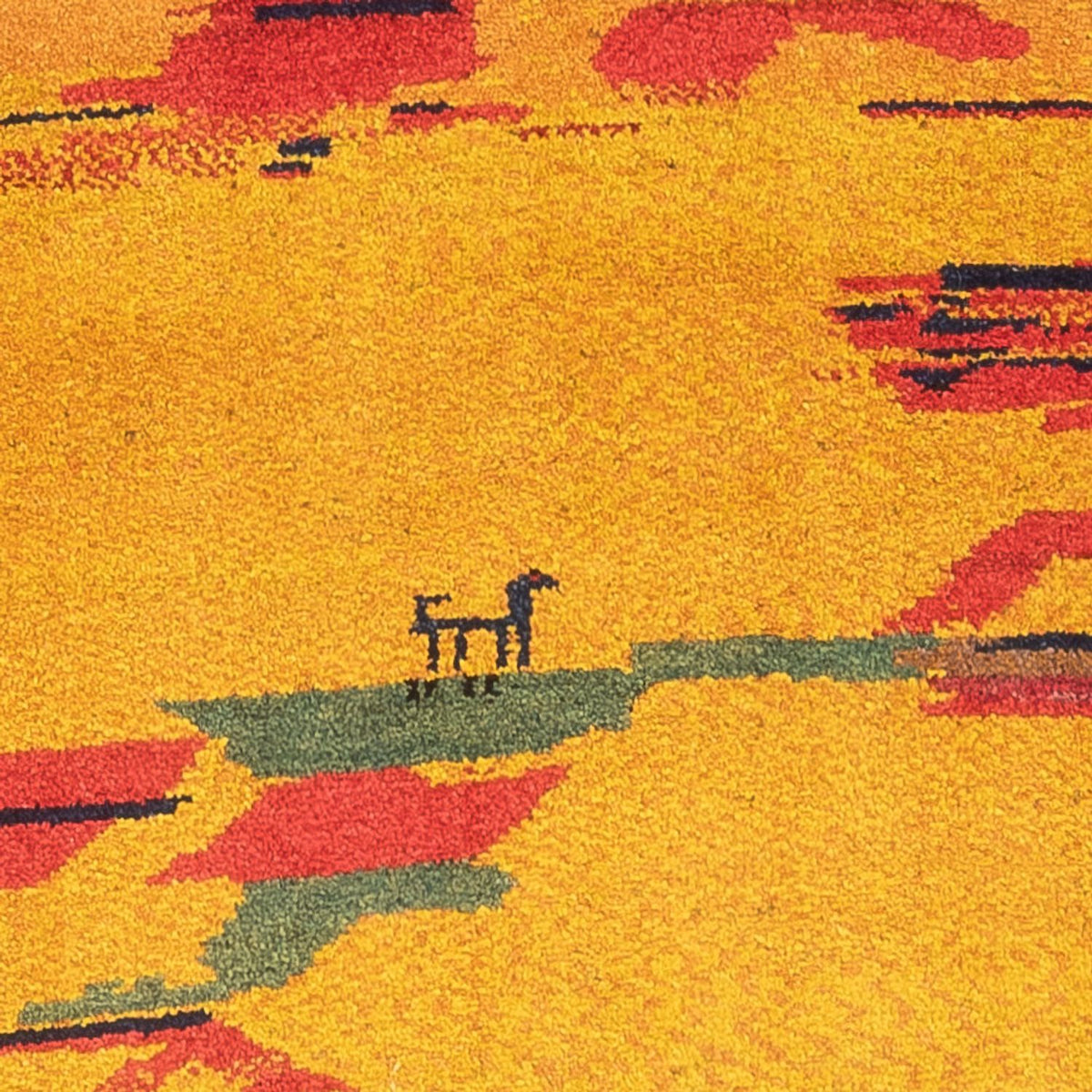 Alfombra de pasillo Alfombra Gabbeh - Persa - 235 x 85 cm - multicolor