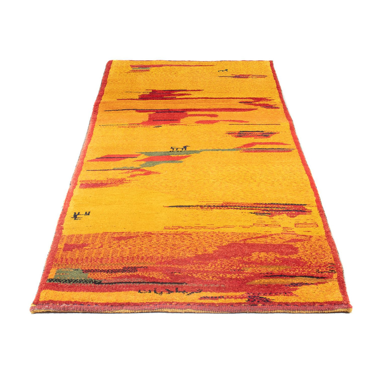 Alfombra de pasillo Alfombra Gabbeh - Persa - 235 x 85 cm - multicolor