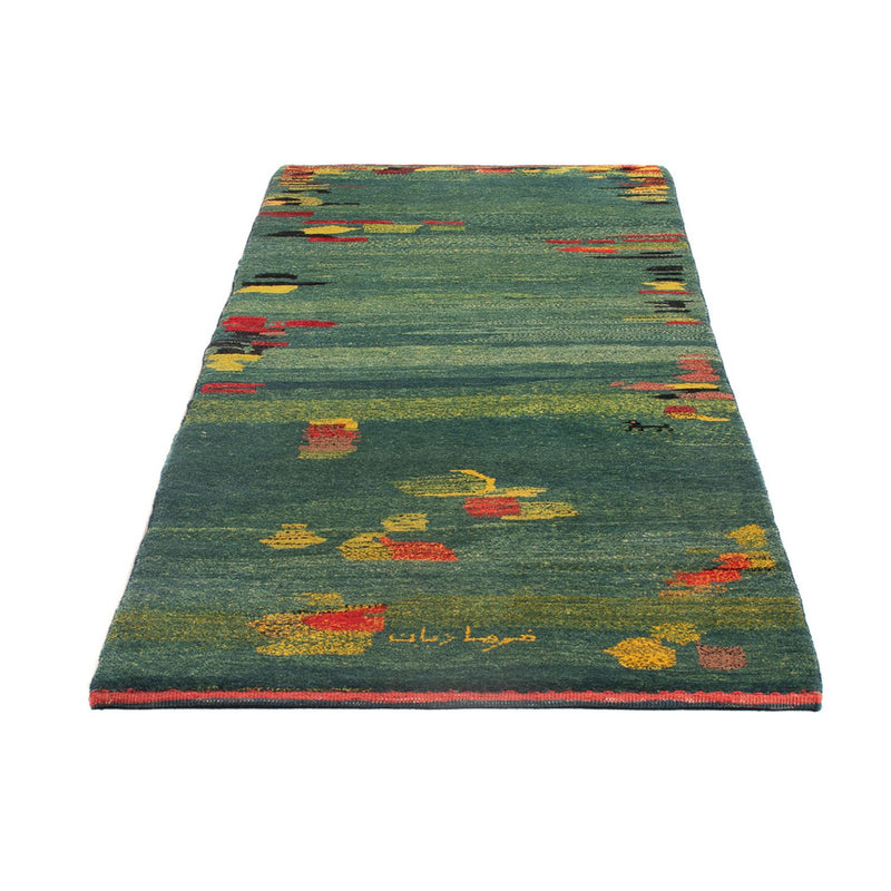 Alfombra de pasillo Alfombra Gabbeh - Persa - 218 x 87 cm - multicolor