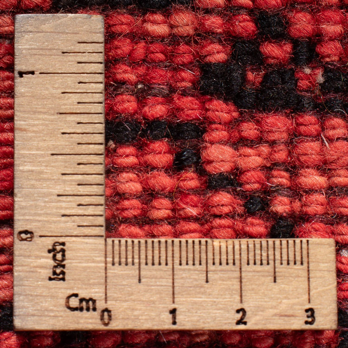 Alfombra de pasillo Alfombra Gabbeh - Persa - 187 x 87 cm - rojo