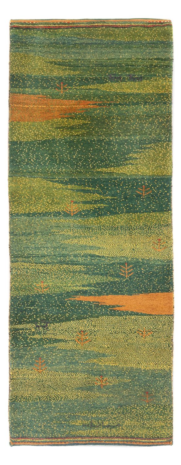 Alfombra de pasillo Alfombra Gabbeh - Persa - 220 x 82 cm - multicolor