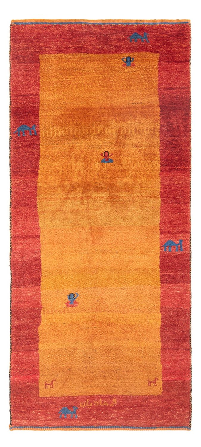 Alfombra de pasillo Alfombra Gabbeh - Persa - 177 x 72 cm - multicolor