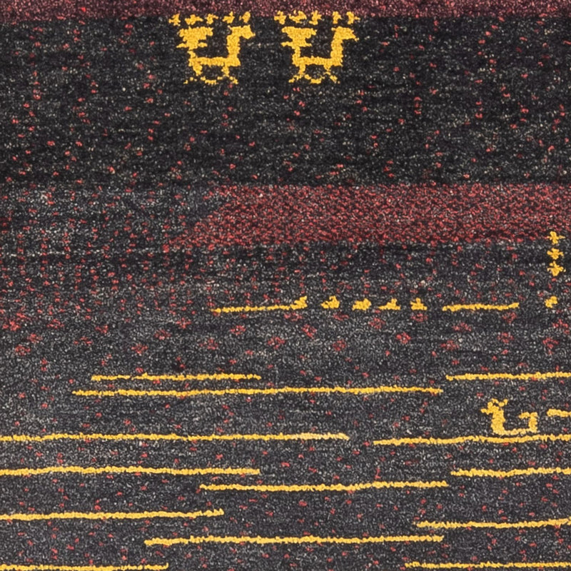 Alfombra de pasillo Alfombra Gabbeh - Persa - 260 x 86 cm - multicolor