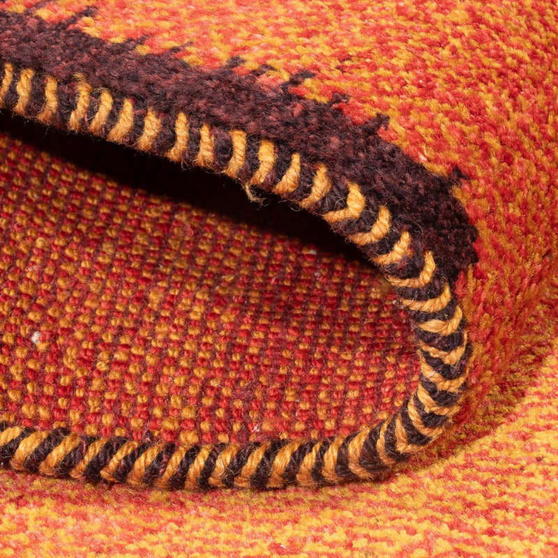 Alfombra de pasillo Alfombra Gabbeh - Persa - 247 x 87 cm - terracota