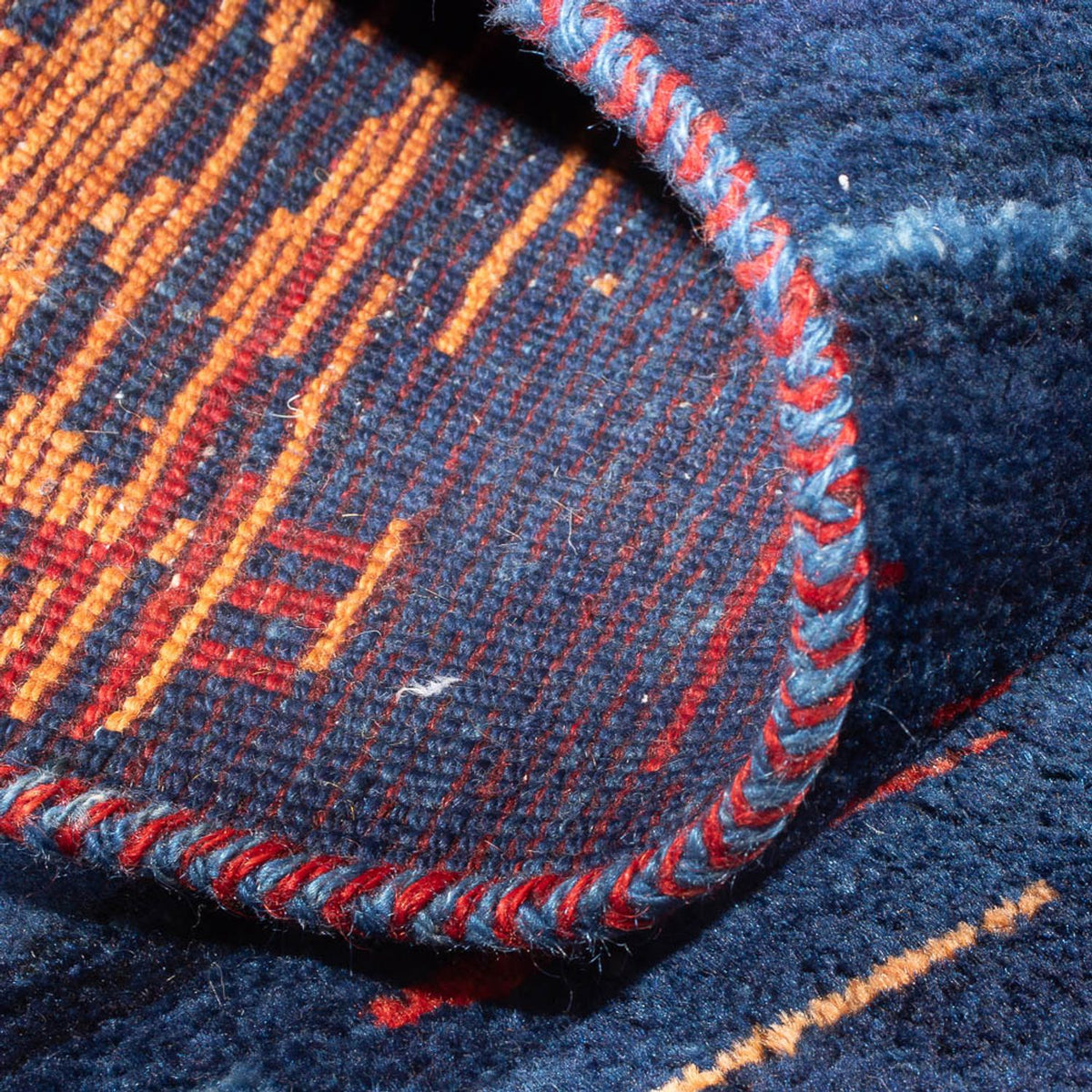 Alfombra de pasillo Alfombra Gabbeh - Persa - 279 x 80 cm - multicolor