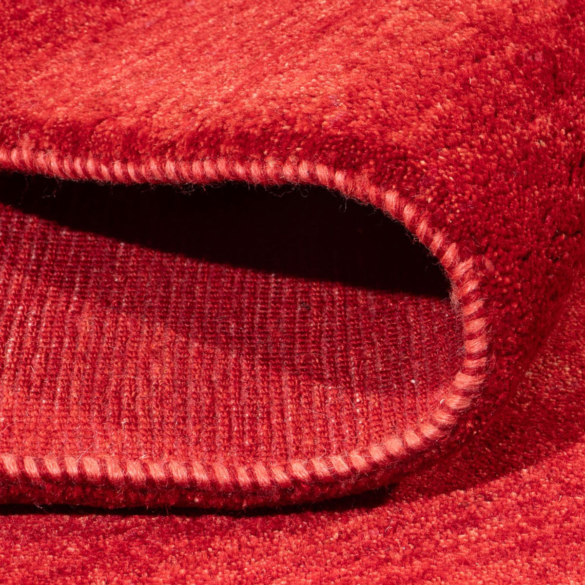Alfombra Gabbeh - Persa - 229 x 174 cm - rojo