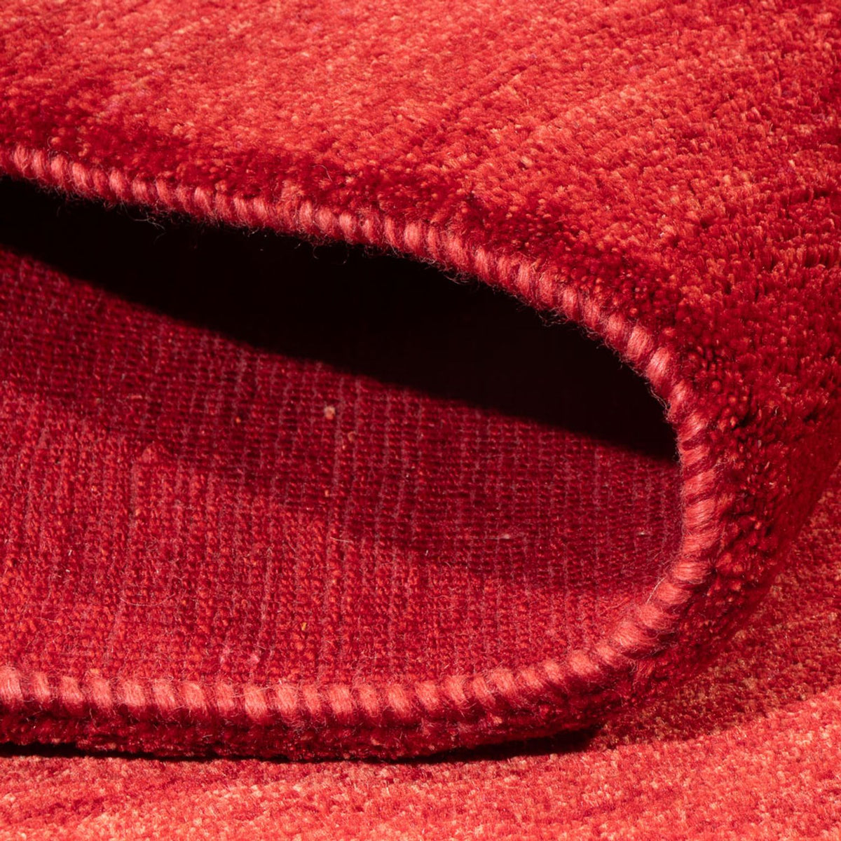 Alfombra Gabbeh - Persa - 234 x 173 cm - rojo