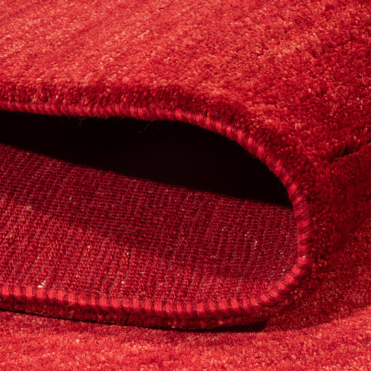 Alfombra Gabbeh - Persa - 244 x 167 cm - rojo