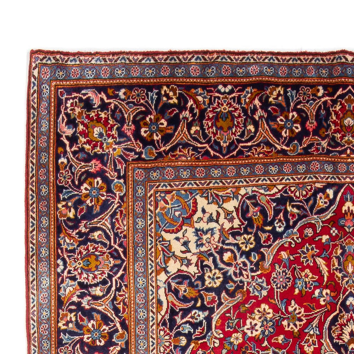 Alfombra persa - Keshan - 300 x 200 cm - rojo