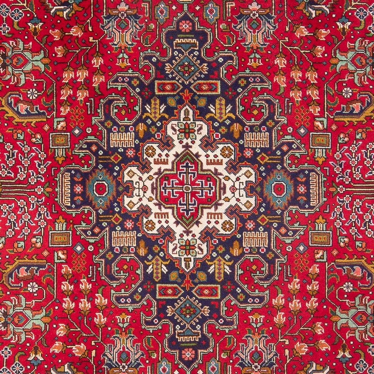 Alfombra persa - Keshan - 294 x 202 cm - rojo