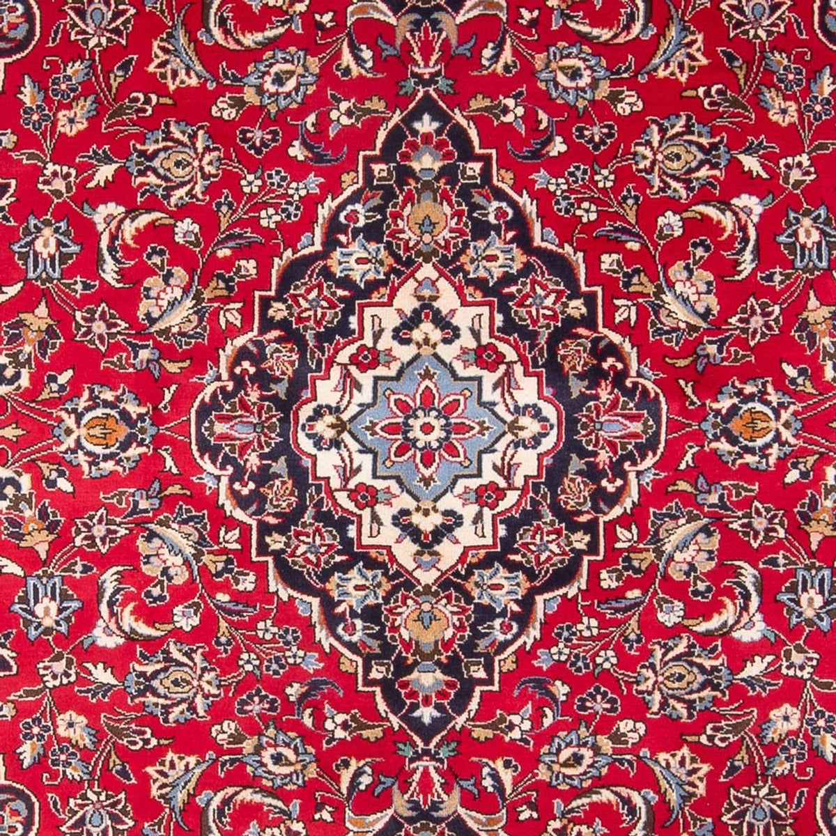 Alfombra persa - Keshan - 300 x 205 cm - rojo