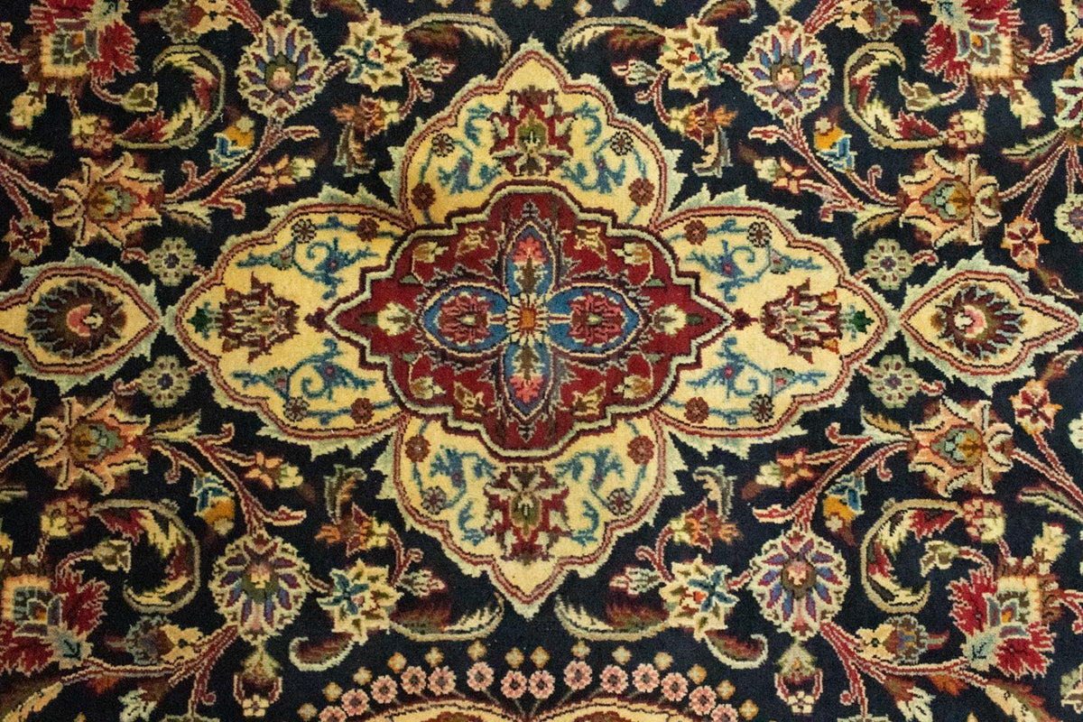 Alfombra persa - Clásica - 283 x 196 cm - negro