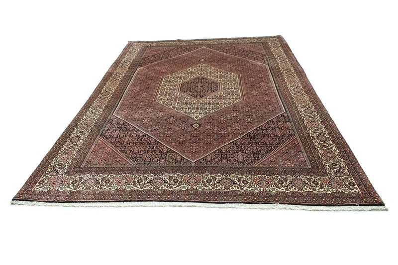 Alfombra persa - Bidjar - 310 x 207 cm - rojo