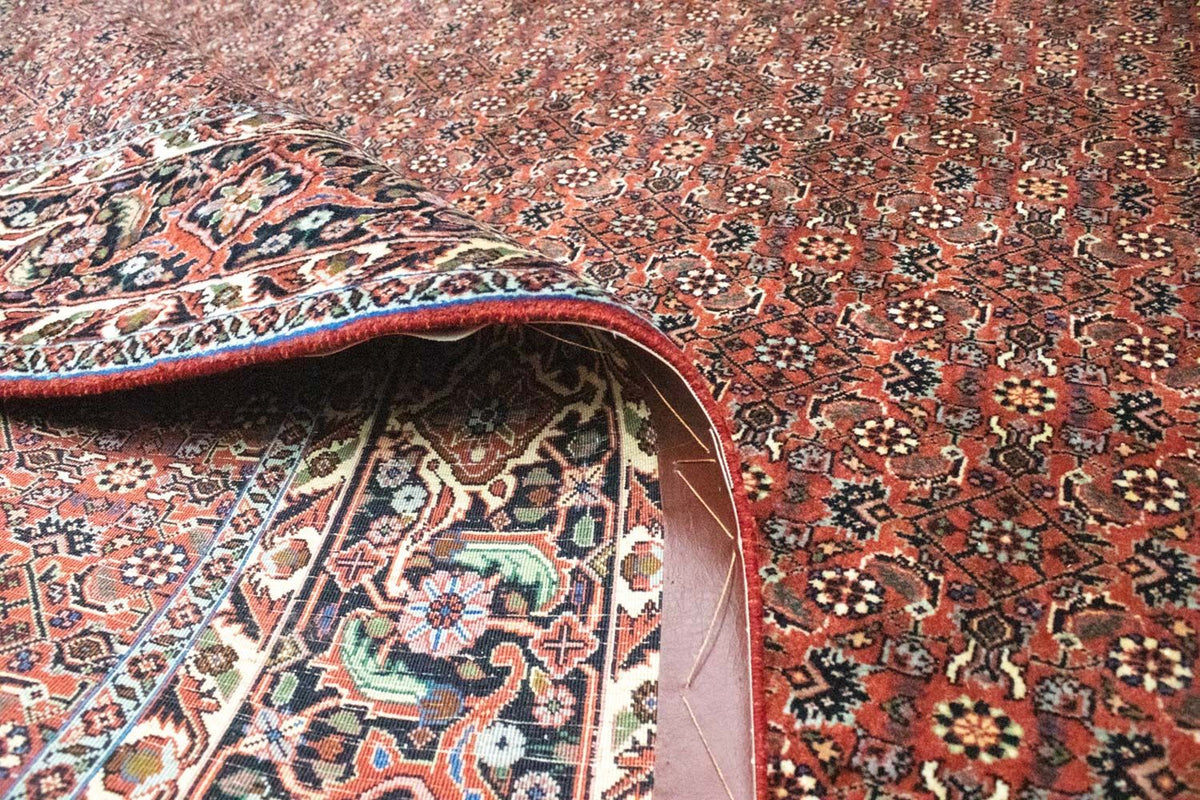Alfombra persa - Bidjar - 305 x 200 cm - rojo