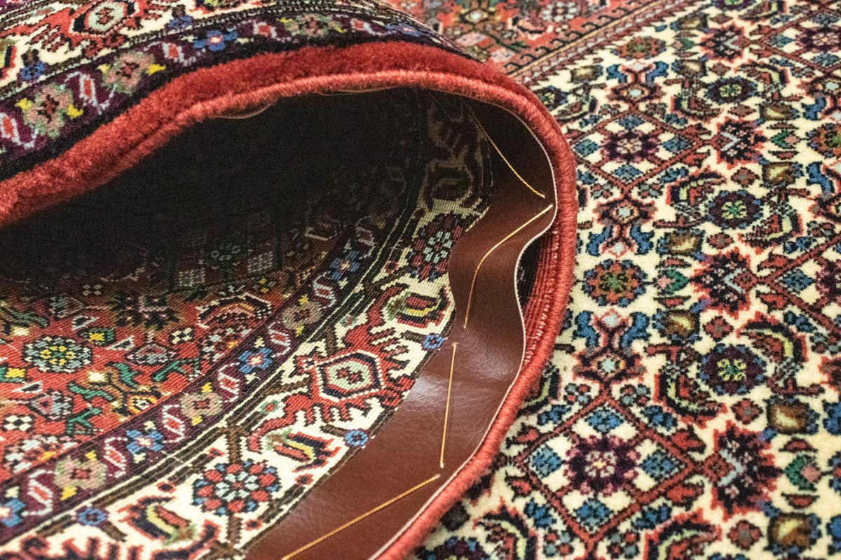 Alfombra de pasillo Alfombra persa - Bidjar - 320 x 90 cm - rojo