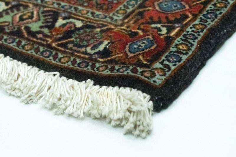 Alfombra de pasillo Alfombra persa - Bidjar - 185 x 64 cm - rojo